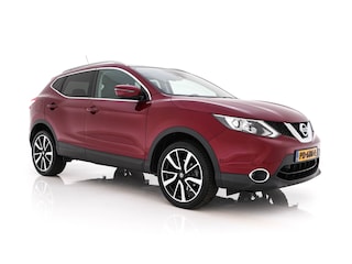 Nissan Qashqai 1.2 Tekna *PANO | LEATHER | TOPVIEW | BLINDSPOT | LED-LIGHTS | NAVI-FULLMAP | HEATED-COMFORTSEATS | KEYLESS | DAB+ | PRIVACY-GLASS | ECC | AMBIENTLIGHT | LANE-ASSIST | PDC | 19''ALU*