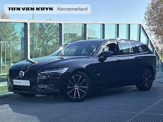Volvo V60 2.0 T6 Plug-in hybrid AWD Plus Dark PHEV, Long range, Automaat, Stuur-en stoelverwarming, 360 graden parkeercamera, Trekhaak semi elektrisch wegklapbaar, Harman Kardon audio