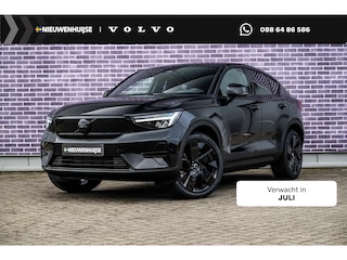 Volvo EC40 Single Motor Plus Black Edition Europa 70 kWh | Harman Kardon Audio | Adaptieve Cruise Control | Stuur-/Stoelverwarming V+A | Getint Glas | Panoramadak |