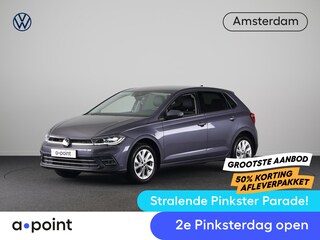 Volkswagen Polo 1.0 TSI Style 95 pk Automaat (DSG) | Navigatie  | Alcantara stoelbekleding | Parkeersensoren| Adaptieve cruise control | Stoelverwarming |