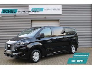 Ford Transit Custom 320 2.0 TDCI L2H1 Trend 136pk - INCLUSIEF BPM - 2x Schuifdeur - LED koplampen - Carplay - Android - Camera - Stoelverwarming - 70l tank - Rijklaar