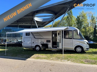 Hymer B 780 ML Mercedes Truma Duoc Level- weeg Zonnepanelen Trekhaak Dakairco Luifel Hefbed Vloerverwarming