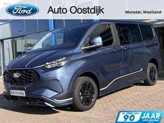 Ford Transit Custom 2.5 PHEV L1H1 Sport 233PK Emissiezonevrij!! EX. BTW/Incl. BPM Elek. Trekhaak 8 zitplaatsen Verschuif/uitneembare stoelen B&O Audio Climate 2de rij Winterpack *Compleet*