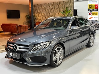 Mercedes-Benz C-klasse 180 AMG Garantie Trekhaak Leder Elek Achterklep StoelVW Cruise Navi Clima Rijklaar