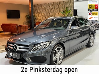 Mercedes-Benz C-klasse 180 AMG Garantie Trekhaak Leder Elek Achterklep StoelVW Cruise Navi Clima Rijklaar