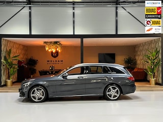 Mercedes-Benz C-klasse 180 AMG Garantie Trekhaak Leder Elek Achterklep StoelVW Cruise Navi Clima Rijklaar