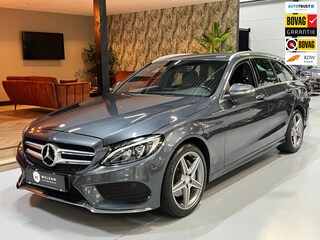 Mercedes-Benz C-klasse 180 AMG Garantie Trekhaak Leder Elek Achterklep StoelVW Cruise Navi Clima Rijklaar