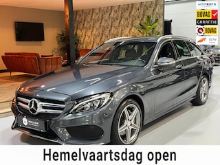 Mercedes-Benz C-klasse 180 AMG Garantie Trekhaak Leder Elek Achterklep StoelVW Cruise Navi Clima Rijklaar