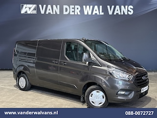 Ford Transit Custom 2.0 TDCI 131pk L2H1 Euro6 Airco | Navigatie | Apple Carplay | LED | 2800kg Trekhaak | Cruisecontrol Parkeersensoren, Bijrijdersbank