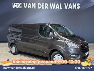 Ford Transit Custom 2.0 TDCI 131pk L2H1 Euro6 Airco | Navigatie | Apple Carplay | LED | 2800kg Trekhaak | Cruisecontrol Parkeersensoren, Bijrijdersbank