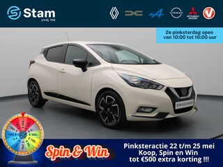 Nissan Micra IG-T N-Design 90pk Airco | Cruise | Carplay | Parkeersens. achter