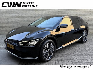 Kia EV6 Plus 77.4 kWh | 100% SOH | Adaptieve cruise | Warmtepomp | Lederen bekleding | Memory | Camera | Meridian sound | Apple CarPlay / Android Auto | Dodehoekdetectie | Stoelverwarming voor&achter | Stoelventilatie | Stuurverwarming | Sfeerverlichting | Elektrische achterklep | Volledig onderhouden