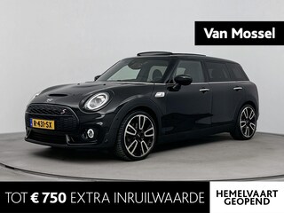 Mini Clubman 2.0 Cooper S 192PK | John Cooper Works | Panorama-dak | Achteruitrijcamera | Stoelverwarming | Navigatie | Keyless | Lichtmetalen velgen 19"