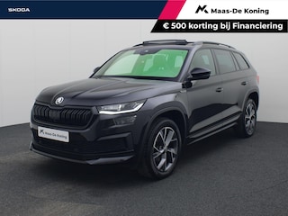 Skoda Kodiaq 1.5TSI/150PK DSG Sportline Business · Panoramadak · Alcantara/Leder · Camera +Parkeersensoren