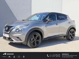Nissan Juke 1.0 DIG-T Tekna Automaat / Fabrieksgarantie tot 6-2028 / Navigatie / Adaptieve Cruise / 360 Camera / Stoel & Stuurwiel Verwarming / Keyless / All Season Banden /