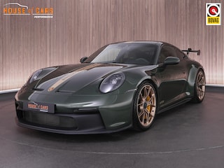 Porsche 911 GT3 992 |dealer onderhouden|Oakgreen metallic|neodyme wielen|keramisch|Bose|lift|sportuitlaat|sport chrono|18-voudig|carbon interieur|matrix LED|