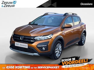 Dacia Sandero 90PK TCe Comfort | 1e eigenaar | Parkeersensoren | Climate Control | Apple CarPlay/Android Auto | Licht & Regen Sensor | Armsteun |