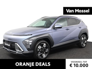 Hyundai Kona 1.6 GDI HEV Premium | Tijdelijk €2.500 Euro Wegrijvoordeel | 360 Camera | Stoel/Stuur Verwarming | Navigatie
