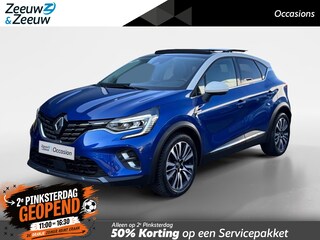 Renault Captur 140PK TCe Initiale Paris Automaat | 1e eigenaar | 360 Camera | Schuif/Kantel Dak | Bose Audio | Apple CarPlay/Android Auto | Trekhaak | Stoelverwarming | Adaptive Cruise Control | Armsteun |
