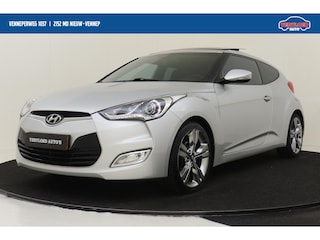Hyundai Veloster 1.6 GDI/140PK I-CATCHER -PANO.DAK|CRUISE|LEDER|KEYLESS|CAMERA|STOELVERWARMING|18"