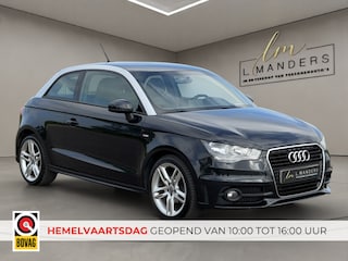 Audi A1 1.2 TFSI Ambition S-Line 2011 ZWART | Two-tone | Airco | Stoelve