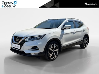 Nissan Qashqai 1.3 DIG-T Tekna | Extra set winterbanden | Rondom camera | Stoel verwarming | Climate | Pano | Telefoon |