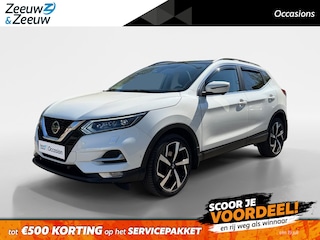 Nissan Qashqai 1.3 DIG-T Tekna | Extra set winterbanden | Rondom camera | Stoel verwarming | Climate | Pano | Telefoon |