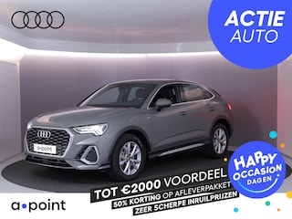 Audi Q3 45 TFSI e S Edition 245 pk | Navigatie MMI Plus | Parkeersensoren voor en achter | Lederen bekleding