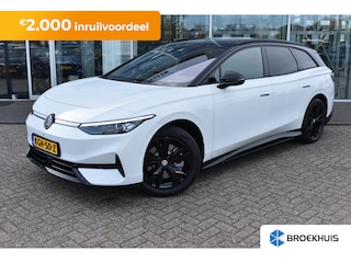 Volkswagen ID.7 Tourer Pro Limited Edition | Achterbank in ongelijke delen neerklapbaar incl. middenarmsteun en doorlaadmogelijkheid | Afstandscontrolesysteem (Front Assist), met voetgangers- en fietsersherkenning | Airconditioning automatisch, 2-zone (Climatronic)