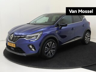 Renault Captur 1.3 TCe 140 Initiale Paris | Apple Carplay/Android | cruise control adaptief | dodehoek detectie | electronic climate control | LED koplampen | lichtmetalen velgen 18" | luxe lederen bekleding | navigatiesysteem full map | rijstrooksensor met correctie | voorstoelen verwarmd |