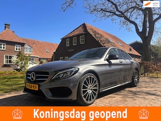Mercedes-Benz C-klasse 250 Premium Plus Aut. | AMG-Pakket | Panorama | Burmester | Luxe Leder | Stoelverwarming |
