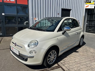Fiat 500 1.2 Rock Automaat|NL-Auto|Cabrio|Airco|Parkeersensoren|Leder