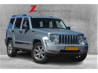 Jeep Cherokee 2.8 CRD Limited Nette auto leren bekleding trekhaak elekt verstelbare stoelen stoelverwarming airco 2675 geremd trekgewicht.