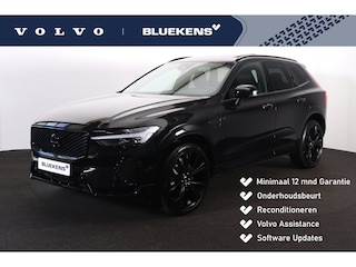 Volvo XC60 T8 Recharge AWD Ultra Black Edition - Panorama/schuifdak - IntelliSafe Assist & Surround - 360º Camera - Harman/Kardon audio - Adaptieve LED koplampen - Verwarmde voorstoelen, stuur & achterbank - Parkeersensoren voor & achter - Elektr. bedienb. voorstoelen met geheugen - Head up display - Draadloze tel. lader - Extra getint glas - Inklapbare trekhaak - 21' LMV