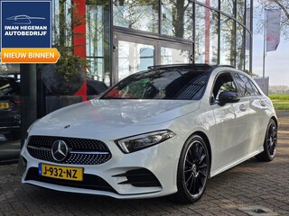 Mercedes-Benz A-klasse 250 Premium Plus AMG Line 224PK AUTOMAAT | Panodak | Sfeerverlichting | Apple Carplay | Climate Control | Cruise Control | 19 inch