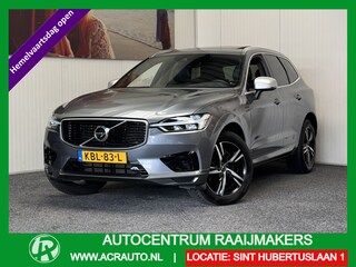 Volvo XC60 2.0 T5 AWD R-DESIGN PANORAMA SCHUIF/KANTELDAK 360 CAMERA ADAPTIVE CRUISE CONTROL KEYLESS GO CLIMATE CONTROL APPLE CARPLAY/ANDROID RIJSTROOKSENSOREN DODEHOEKSENSOREN trekhaak TREKHAAK ZEER MOOI !!