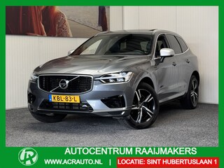 Volvo XC60 2.0 T5 AWD R-DESIGN PANORAMA SCHUIF/KANTELDAK 360 CAMERA ADAPTIVE CRUISE CONTROL KEYLESS GO CLIMATE CONTROL APPLE CARPLAY/ANDROID RIJSTROOKSENSOREN DODEHOEKSENSOREN trekhaak TREKHAAK ZEER MOOI !!