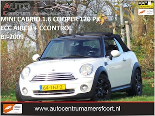 Mini Cooper Cabrio 1.6 ( INRUIL MOGELIJK )