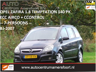 Opel Zafira 1.8 Temptation ( 7-PERSOONS + INRUIL MOGELIJK )
