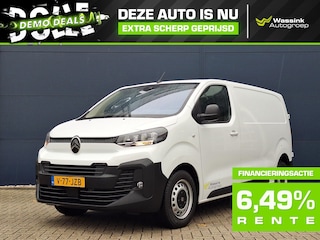 Citroën Jumpy GB 145pk M DEMO DEAL| Navigatie | Verhoogd laadvermogen I Trekhaak I Navigatie I Moduwork I Laadvloer I Comfort Pakket
