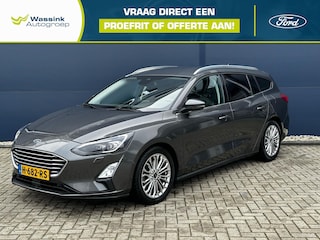 Ford Focus Wagon 1.0 EcoBoost 125pk AUTOMAAT Titanium Business Led Koplampen | 17 inch velgen | Trekhaak | Adaptive cruise control