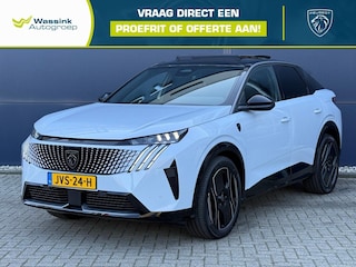 Peugeot 3008 EV 73 kWh 210pk GT Exclusive | | Navigatie | Schuifdak | Nappa leder | Trekhaak | Pixel Led | Massage | Ventilatie | Focal Premium Audio