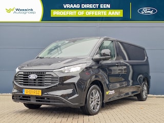 Ford Transit Custom 2.0 EcoBlue 136pk L2H1 320 Limited | Winter Pack | Navigatie | Houten Afwerking Zijpanelen |