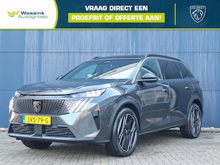 Peugeot 5008 1.6 Plug-in Hybrid 195pk e-DCS7 GT Exclusive | Nappa leer | Stoelverwarming voor/achter | 7-zits | Schuif-kanteldak | Massage/ventilatie | Pixel led