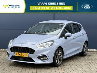 Ford Fiesta 1.0 EcoBoost 125pk HYBRID ST-Line | Xenon | 17 inch | Parkeerhulp | Climate control | Stuur/Stoelverwarming | Android auto/Carplay | Lage kmstand!