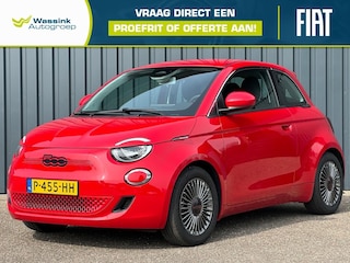 Fiat 500 42kWh 118pk Aut Red I Navigatie I 16"LM I Cruise Control I