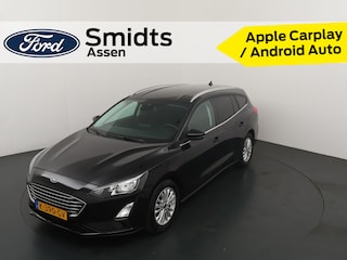 Ford Focus Wagon EcoBoost Hybrid 125 pk Titanium X Business | Winter Pack | Camera | LED | El. a. klep | 100% dealer onderh