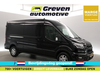 Ford Transit 2.0 TDCI L3H2 185PK Limited | Marge | Aut. | Bi-Xenon | Airco | Camera | Adap. Cruise | 3 Zits | Trekhaak | Carplay