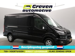 Ford Transit 2.0 TDCI L3H2 185PK Limited | Marge | Aut. | Bi-Xenon | Airco | Camera | Adap. Cruise | 3 Zits | Trekhaak | Carplay