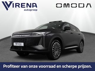 Omoda 9 1.5T-GDi SHS-P Premium - Inruilpremie € 4.000,- - PHEV Premium - Panoramadak - 140km actieradius plug in hybride - Parkeerhulp voor en achter - 7 jaar Fabrieksgarantie